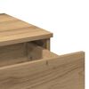 vidaXL Dressing Table Artisan Oak 100 x 40 x 120 cm Engineered Wood