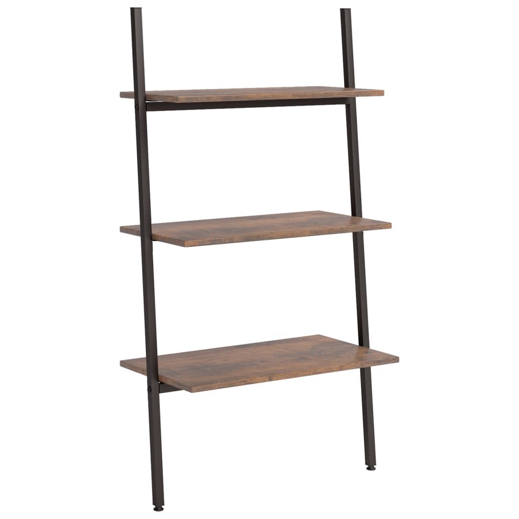 Leaning sales storage shelf