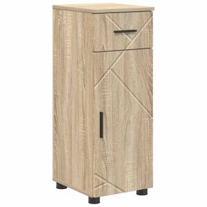vidaXL Bathroom Cabinet Sonoma Oak 30 x 35 x 80 cm