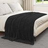 vidaXL Throw Blankets 6 pcs Black 200 x 150 cm Fleece