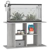 vidaXL Aquarium Stand Grey Sonoma 100x40x60 cm Engineered Wood