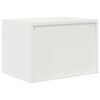 vidaXL Storage Cabinet White 60 x 40 x 40 cm Cold-Rolled Steel