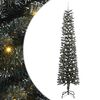 vidaXL Artificial Christmas Tree with 300 LEDs with Stand Green 240 cm