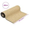 vidaXL Stone Liner Natural Sand 400x100 cm