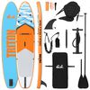 vidaXL SUP Board with Seat 2-in-1 TRITON 335 x 76 x 15 cm Blue