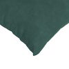 vidaXL Sofa Pillows 2 pcs Dark Green 70 x 50 cm Corduroy Fabric