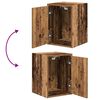 vidaXL Garage Cabinets 2 pcs Old Wood Engineered Wood