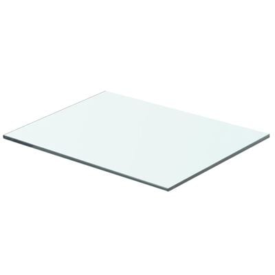 vidaXL Shelf Panel Glass Clear 40x25 cm