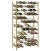 vidaXL Wine Rack for 72 Bottles Gold Metal
