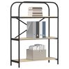 vidaXL Bookshelf Sonoma Oak 80 x 30 x 109 cm Engineered wood