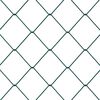 vidaXL Chain Link Fence Green 2 x 20 m Steel