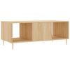 vidaXL Coffee Table Sonoma Oak 102x50x40 cm Engineered Wood