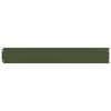 vidaXL Lawn Edgings 10 pcs Olive Green 15x103 cm Cold-rolled Steel