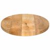 vidaXL Table Top 120x50x2.5 cm Oval Solid Wood Mango