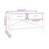 vidaXL Coffee Table 82x48x45 cm Engineered Wood