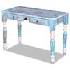 vidaXL Desk | Multicolour | Solid reclaimed wood | Medium | Desk | Rectangular