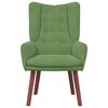 vidaXL Armchair Light Green 63 x 67 x 94 cm Velvet