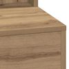 vidaXL Dressing Table Artisan Oak 100 x 41 x 135 cm Engineered Wood