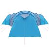 vidaXL Family Tent Dome 12-Person Blue Waterproof