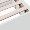 vidaXL Bed Frame with Drawers without Mattress White 200x200 cm