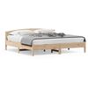 vidaXL Bed Frame without Mattress 180x200 cm Super King Solid Wood Pine