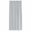 vidaXL Voile Curtain 2 pcs Dark Grey 175 x 140 cm Polyester