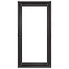 vidaXL Planter Black 40x80x40 cm Cold-rolled Steel