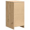 vidaXL Garage Storage Cabinet Artisan Oak 40x51x85 cm Solid Wood Pine