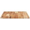 vidaXL Desk Top Oil Finished 80x50x2 cm Solid Wood Acacia