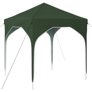 vidaXL Pop-up Party Tent 194 x 194 x 245 cm Green