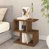 vidaXL Bedside Cabinet Brown Oak 50x30x51.5 cm Engineered Wood