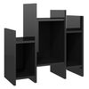 vidaXL Side Cabinet | High gloss black | Engineered wood | 60x26x60 cm