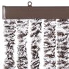 vidaXL Insect Curtain Brown and Beige 118x220 cm Chenille