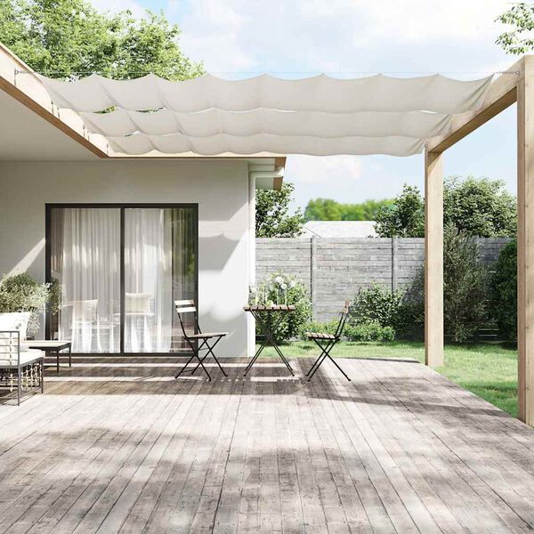 vidaXL Vertical Awning White 180x1000 cm Oxford Fabric