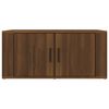 vidaXL Coffee Table Brown Oak 80x50x36 cm Engineered Wood