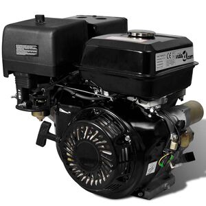 vidaXL Petrol Engine 15 HP 11 kW Black