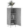 vidaXL Sideboard Concrete Grey 34.5x34x90 cm Engineered Wood
