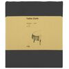 vidaXL Table Cloth 5 pcs Oval Dark Grey 130 x 180 cm Polyester