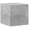 vidaXL Slim Storage Cabinet Concrete Grey 40x42.5x225 cm Engineered Wood