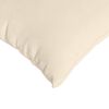 vidaXL Sofa Pillows 2 pcs Beige 50 x 50 cm Fabric