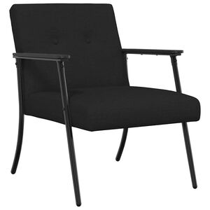 vidaXL Armchair Black 59 x 75 x 78 cm Fabric