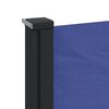 vidaXL Retractable Side Awning Blue 160x600 cm