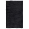 vidaXL Shaggy Rug High Pile NAVARRA Black 80x150 cm Polyester
