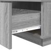 vidaXL Coffee Table Grey Sonoma 95 x 55 x 31 cm Engineered Wood