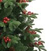 vidaXL Artificial Christmas Tree with 300 LEDs with Stand Green 210 cm