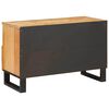 vidaXL TV Cabinet with Drawer Brown 70 x 33x 46 cm Solid Mango Wood