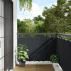 vidaXL Balcony Screen Oxford Fabric 90x600 cm Anthracite