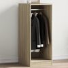 vidaXL Wardrobe Sonoma Oak 48x41x102 cm Engineered Wood