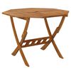vidaXL Folding Garden Table 90x75 cm Solid Wood Acacia