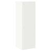 vidaXL Storage Cabinet 2 pcs White 80 x 40 x200 cm Steel